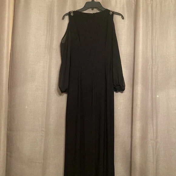 Black 8Petite Alex Evening Dress - Picture 6 of 8